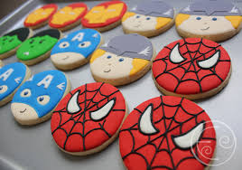 Biscoitos Decorados infantil Homem-Aranha