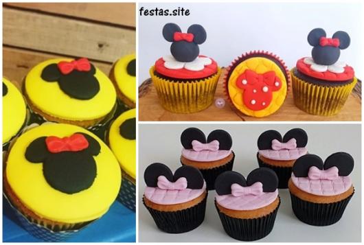ideias cupcakes decorados com pasta americana