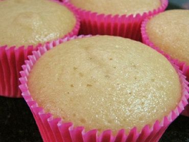 Cupcake de Baunilha massa