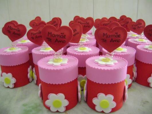 Lembrancinha Dia das Mães Evangélicas latinha porta trecos