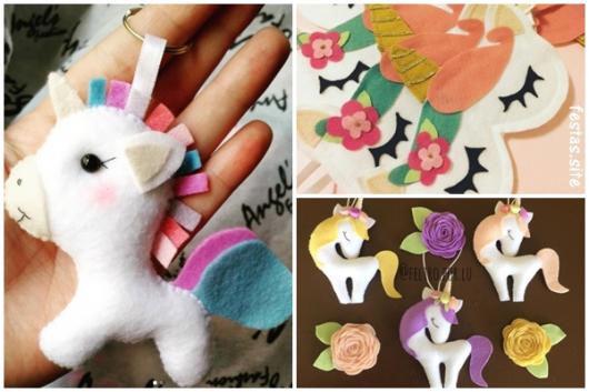 ideias de lembrancinhas com feltro