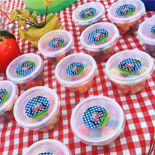 Mesversário lembrancinha doce no pote personalizado