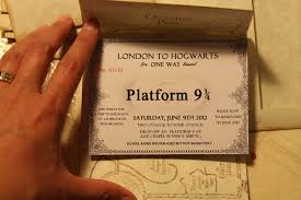 modelos de convite Harry Potter