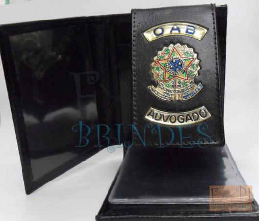 Presente de Formatura Direito carteira personalizada com simbolo da OAB