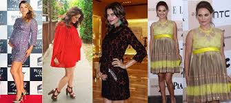 Vestido de Festa para Gestante rodado curto amarelo e marrom