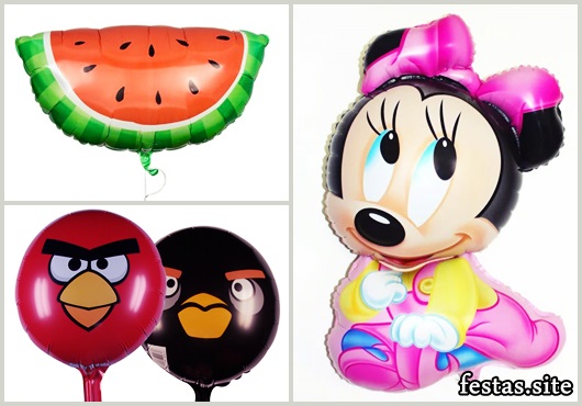 Balões Metalizados da Minnie baby