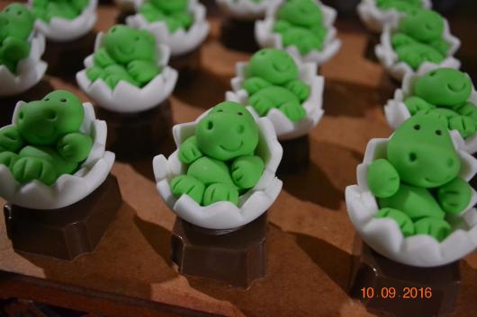 Doces Personalizados Dinossauros bombom