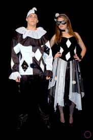 Fantasia Colombina com Pierrot