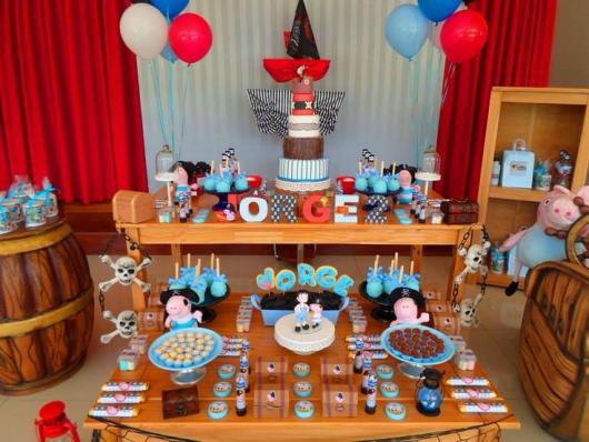 festa George Pig estilo provençal