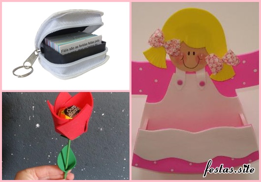 Lembrancinha Dia das Mães caixinha de promessas