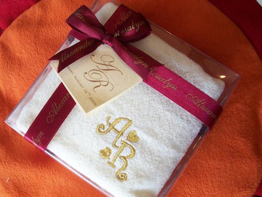 toalhas para lembrancinhas de bodas de prata