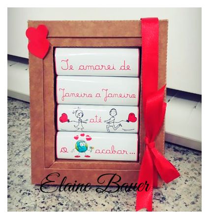 Lembrancinhas para Mulheres para namorada quadrinho