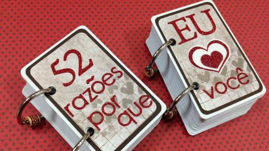 Lembrancinhas para Mulheres para namorada baralho do amor