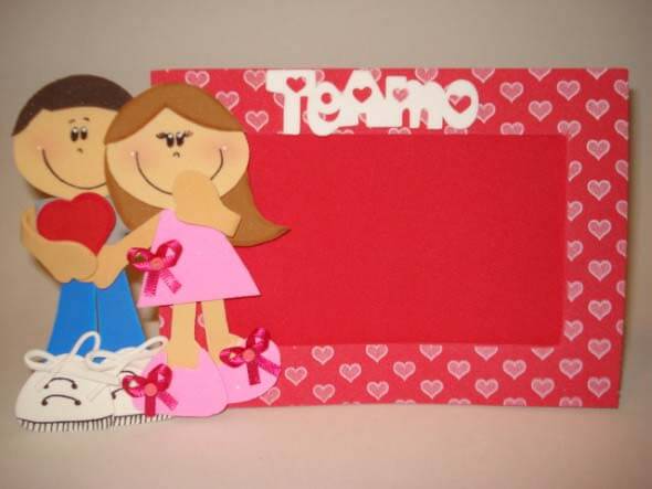 Lembrancinhas para Mulheres para namorada porta retrato de EVA