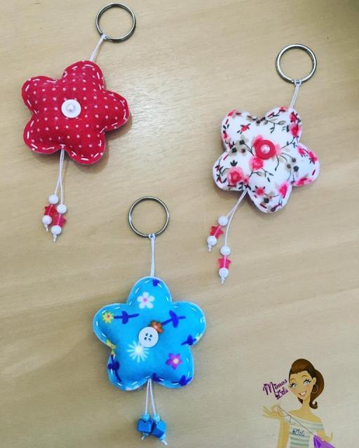 Lembrancinhas para Mulheres para amiga chaveiro de feltro