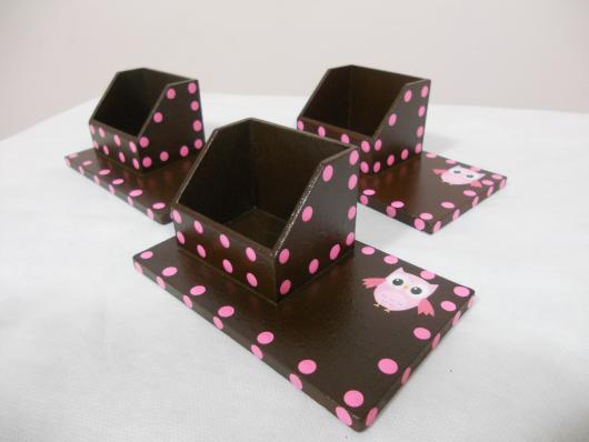 Lembrancinhas para Mulheres para amiga porta bilhete com corujinha