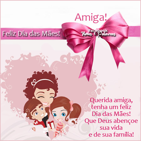 Mensagem Dia das Mães para amiga
