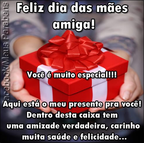 Mensagem Dia das Mães para amiga
