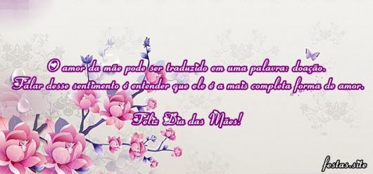 Mensagem Dia das Mães especial