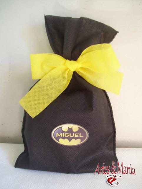 Sacolinha Surpresa Batman de feltro
