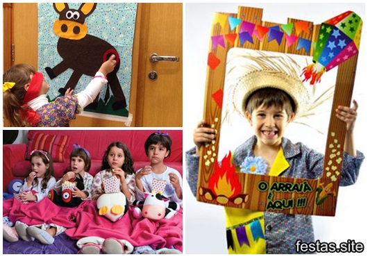 Brincadeiras para festa infantil