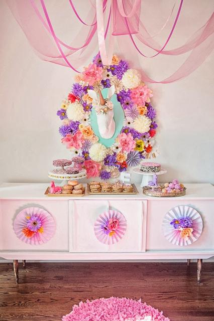 Enfeites de Unicórnio para festa: decoração no estilo provençal