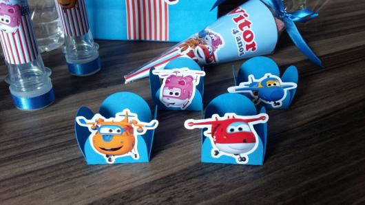 Festa Super Wings kit festa montado