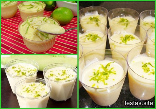 Beijinho de copinho com caipirinha inspirações