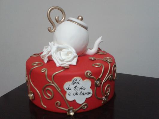 ideias para bolo chá de casa nova