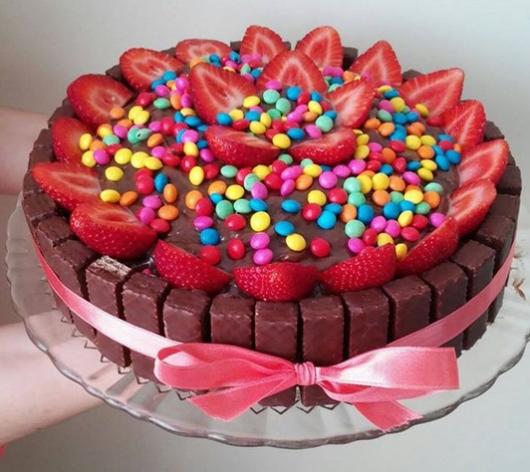 bolo de bis e brigadeiro