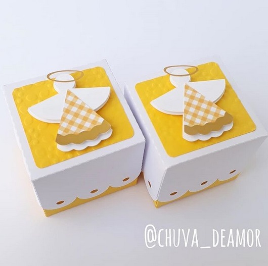 convite caixa batizado