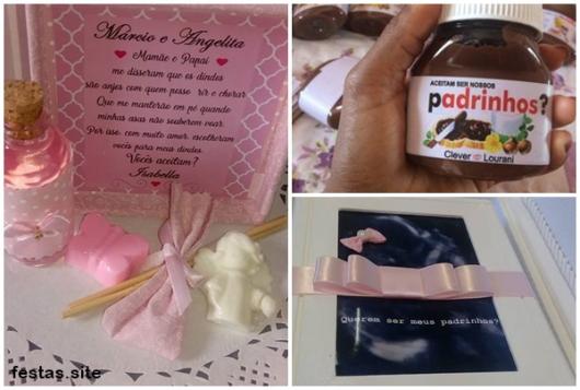 ideias para padrinhos