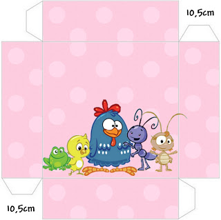 kit festa galinha pintadinha caixa para doces