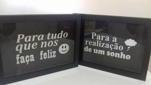 Presente unissex cofre personalizado