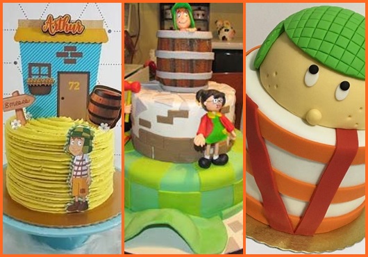 Bolo do Chaves inspirações