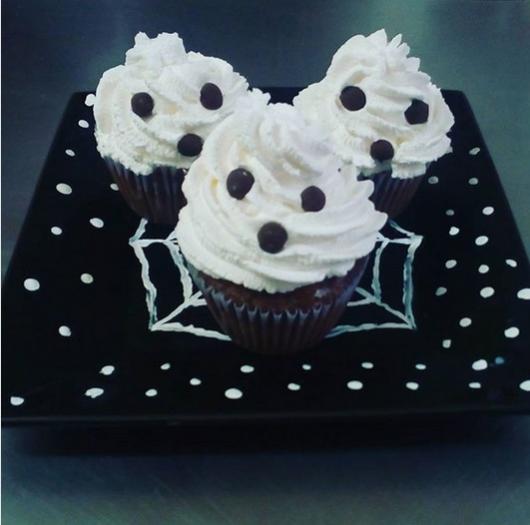 cupcake de fantasma