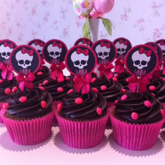Cupcake personalizado Monster High