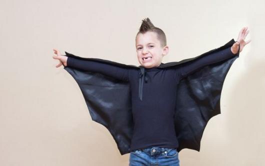 fantasia morcego menino