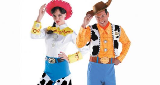 Fantasias engraçadas para casal Toy Story