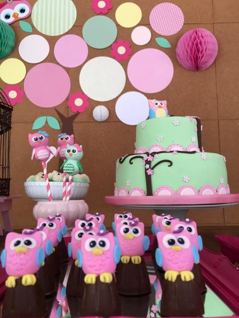 festa da corujinha simples