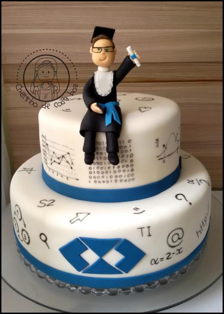 Festa de formatura bolo Administração