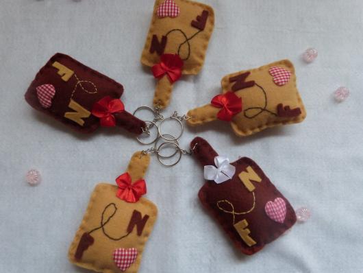 Lembrancinha de Chá de Panela de feltro: tábua