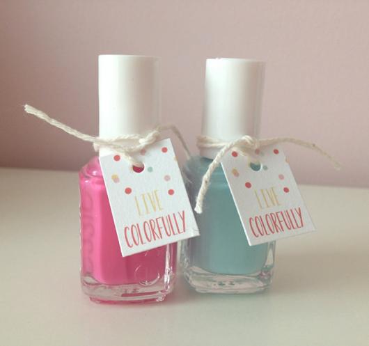 Lembrancinha de Chá de Panela Simples: esmalte