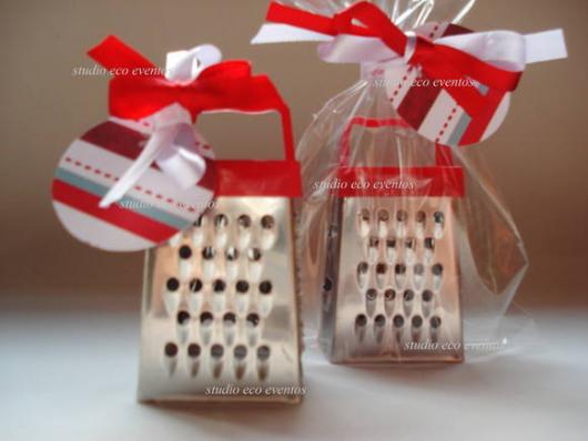 Lembrancinha de Chá de Panela Simples: mini ralador