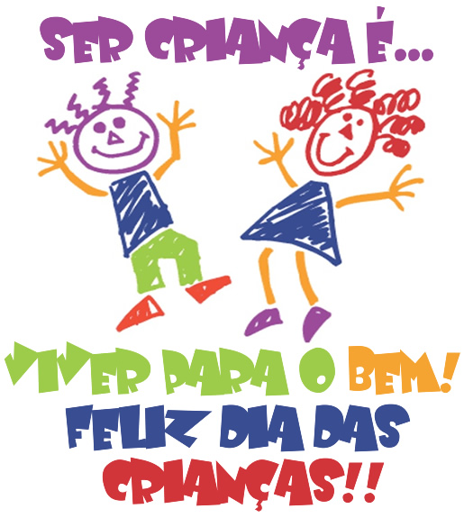 Mensagem dia das crianças feliz