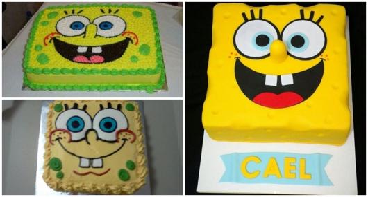 modelos para bolo quadrado