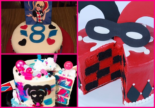 Bolo da Arlequina inspirações