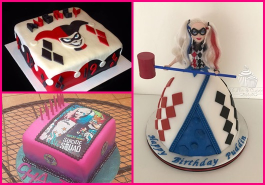 Bolo da Arlequina inspirações