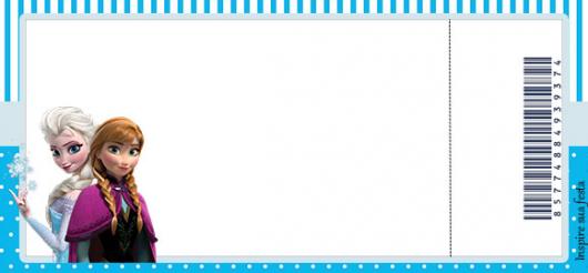 Kit festa Frozen para imprimir