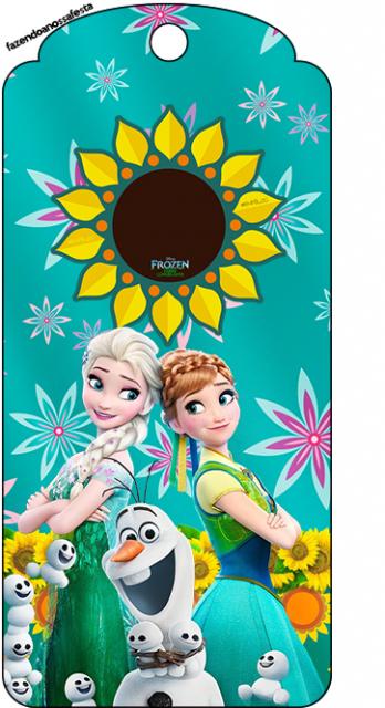 Kit festa Frozen Fever para imprimir